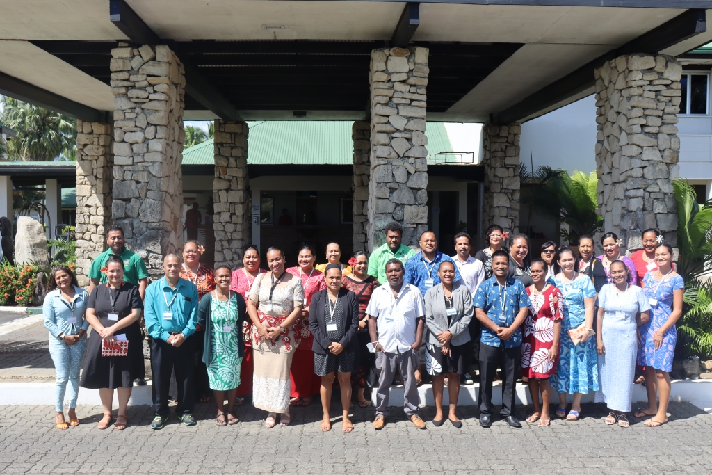 The participants of the PCCC training in Fiji